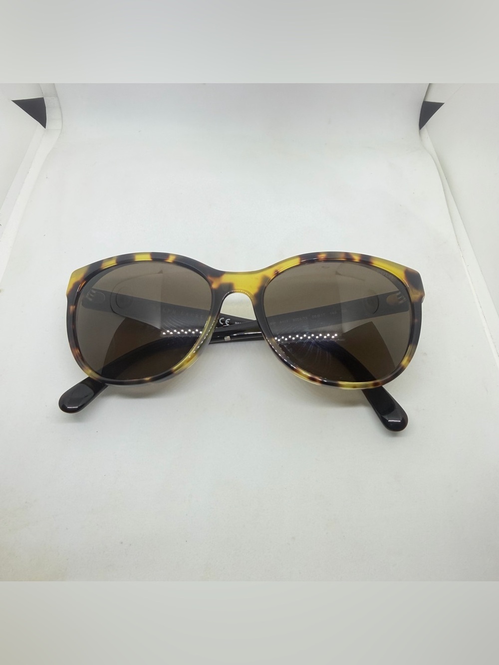 Polo by Ralph Lauren Tortoiseshell Round Sunglasses with Brown Lenses